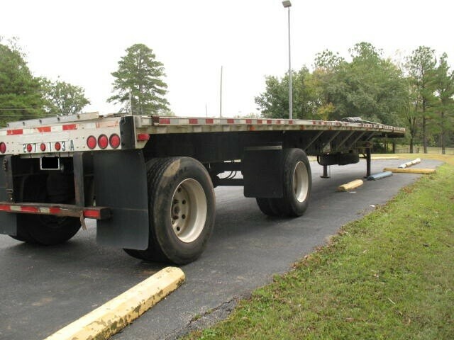 1977 48’ Flatbed Trans Craft Fleet Trailer w/10’ spread