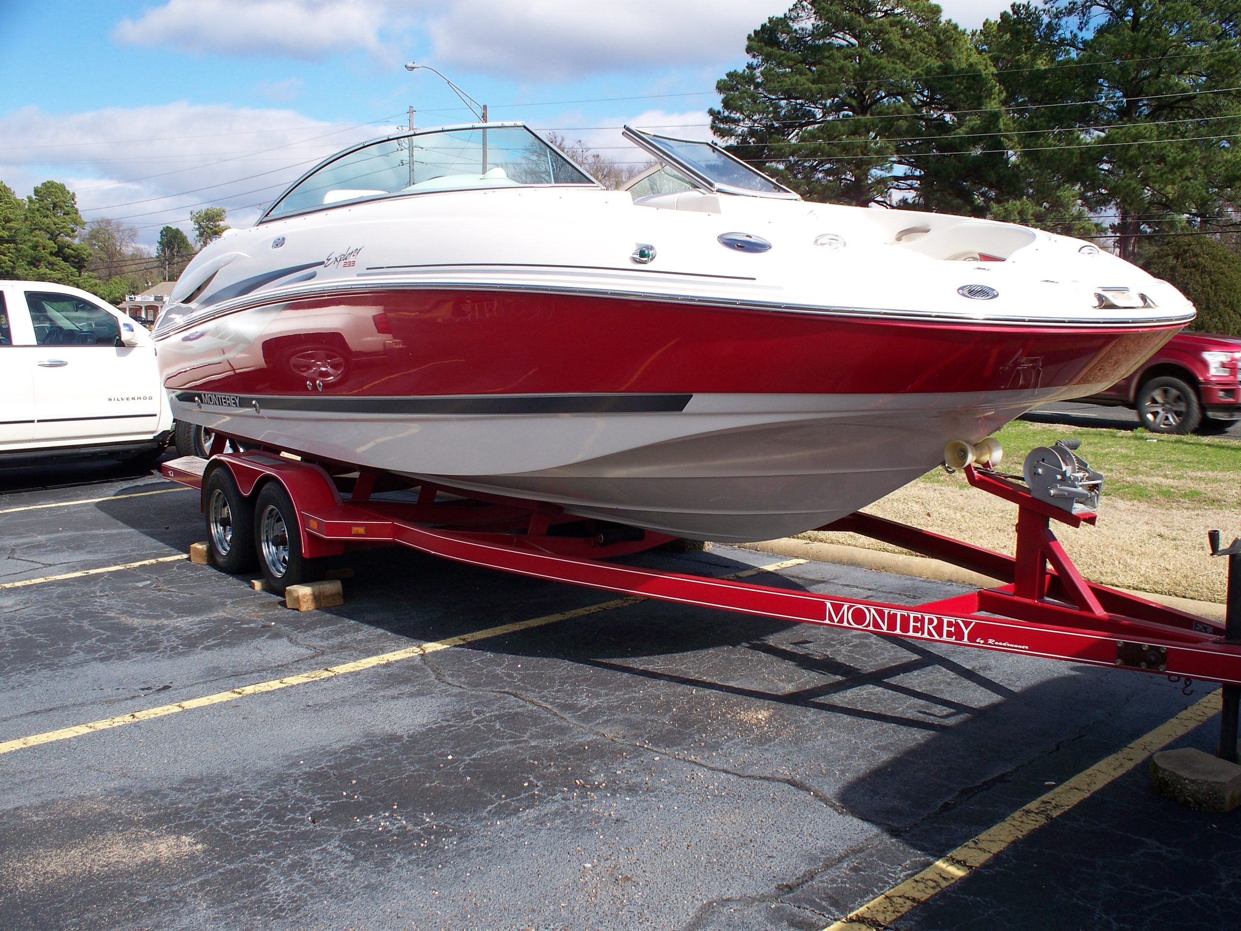 2004 MONTEREY BOAT, MOTOR, & TRAILER