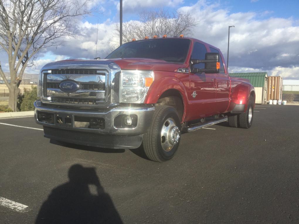 2015 FORD F-350 SD LARIAT CREW CAB LONG BED DRW 4WD