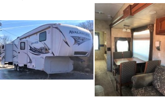 2012 Keystone RV Avalanche 5th Wheel Series M-340 TG