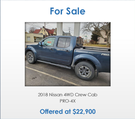 2018 Nissan 4WD Crew Cab PRO-4X