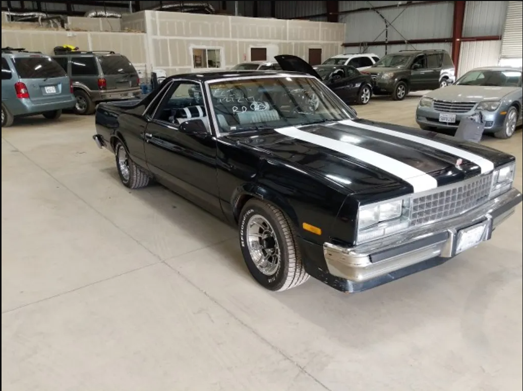 1987 CHEVROLET EL CAMINO