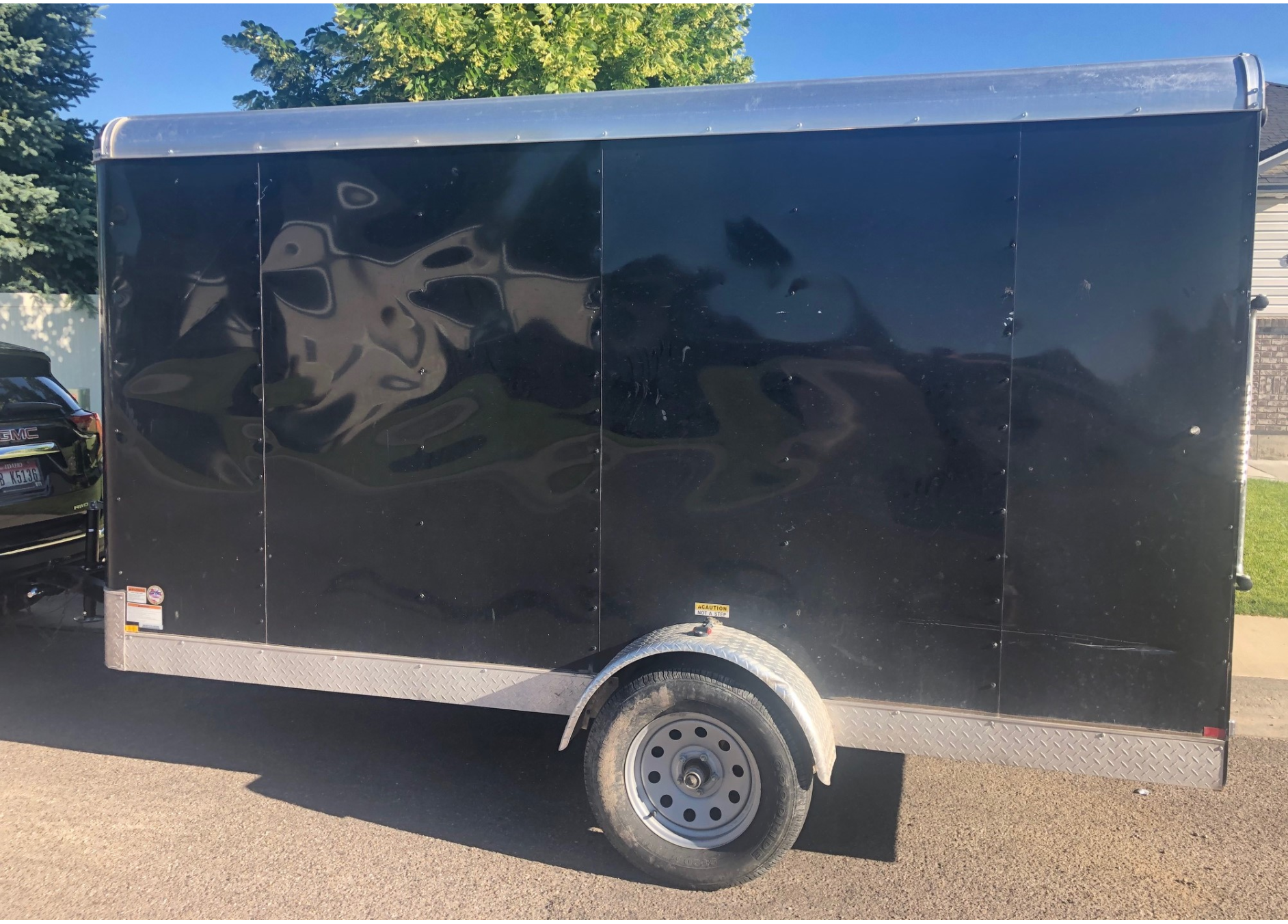 2019 MIRAGE 6X12 ENCLOSED TRAILER