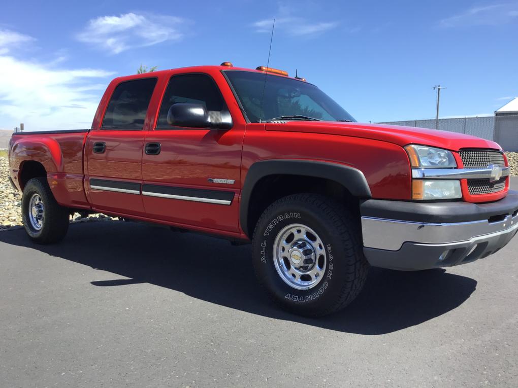 2003 CHEVROLET SILVERADO 1500 HD LT Quadrasteer