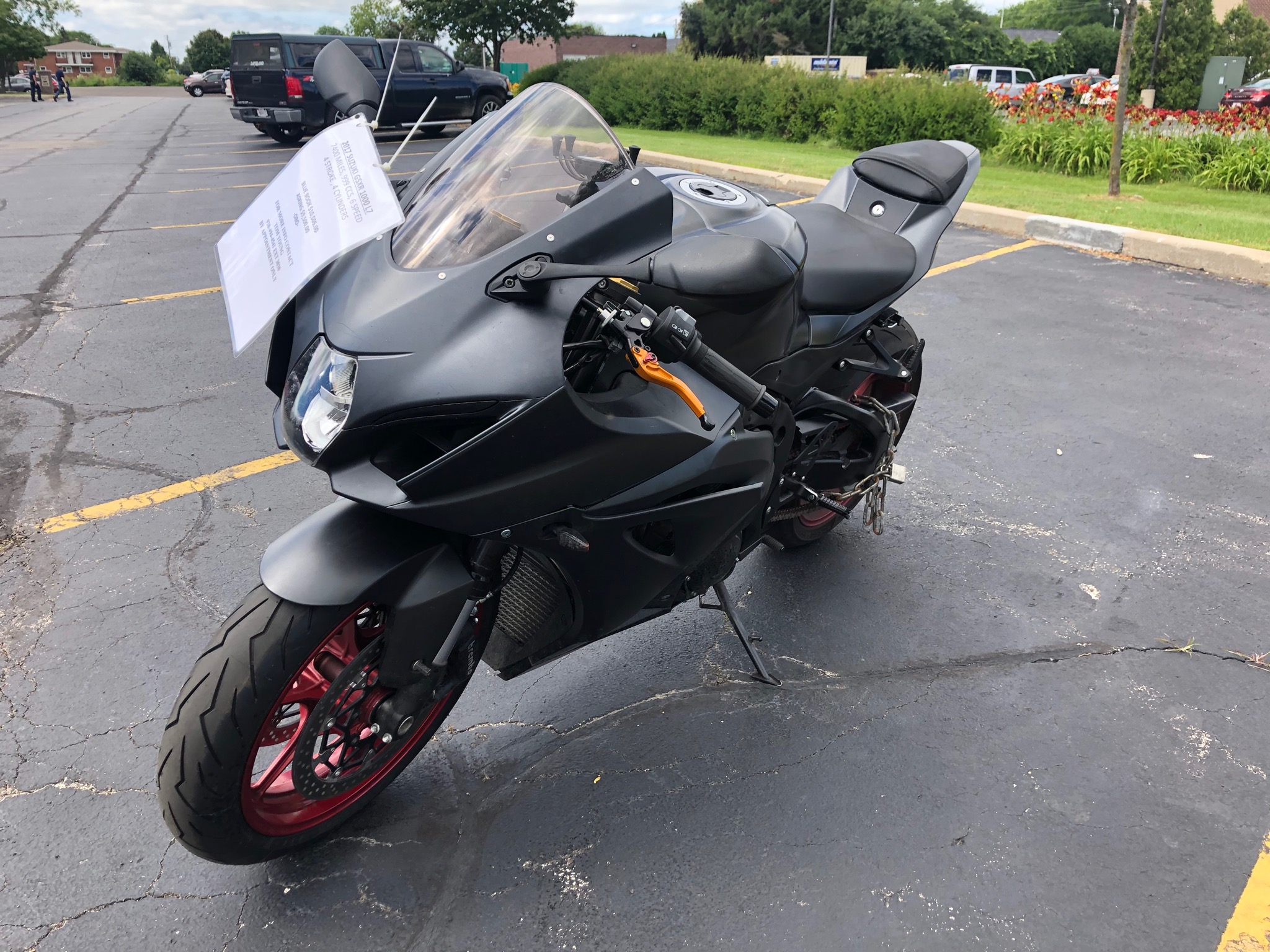2017 SUZUKI GSXR 1000 L7