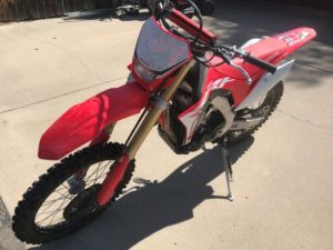 2019 Honda CRF Moto Cross
