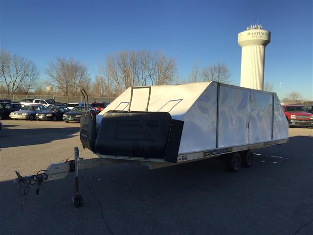 1997 Sled Bed (by Newman's) Snowmobile Trailer - Repo Finder