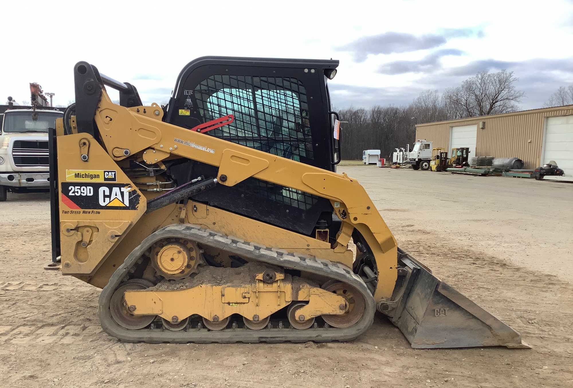 Whayne Walker Cat Used 2014 Caterpillar 259D for Sale Whayne Walker Cat