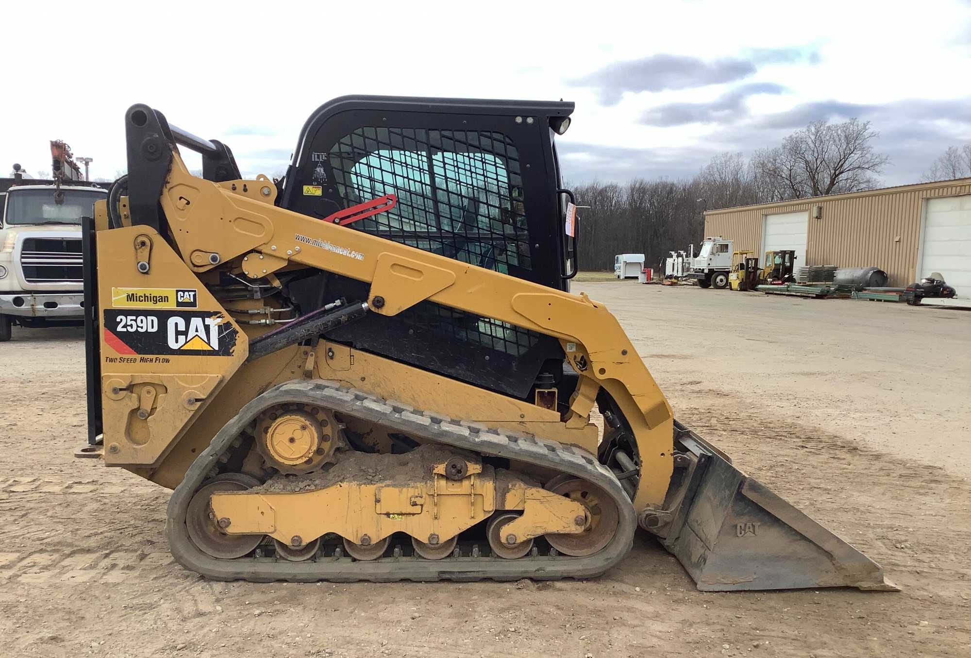 2016 Cat 259D Track Skid Steer Loader