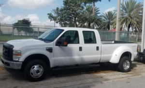 2008 FORD F-350 4X4 CREW CAB PICK-UP TRUCK