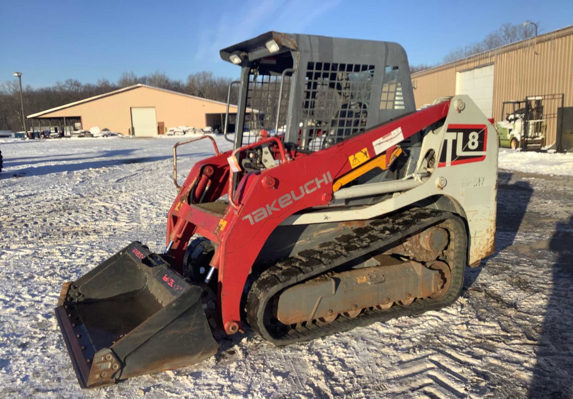 2017 Takeuchi TL8 Skid Steer Track Loader Repo Finder
