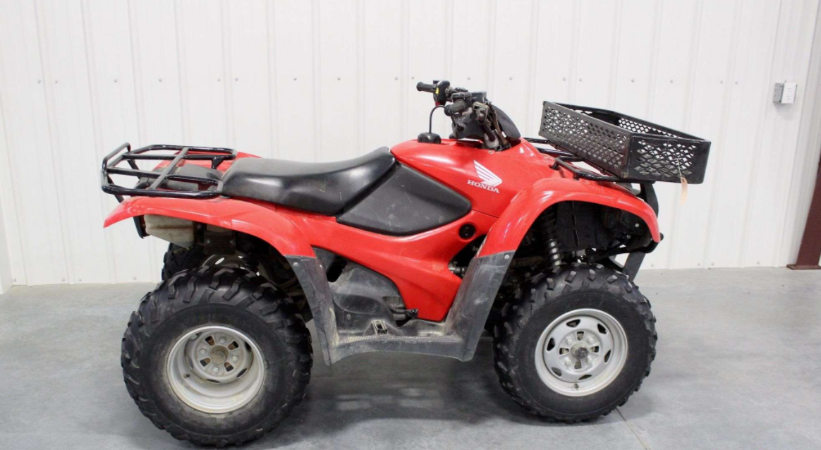 2011 Honda Rancher ES Four Wheeler TRX420 FPE