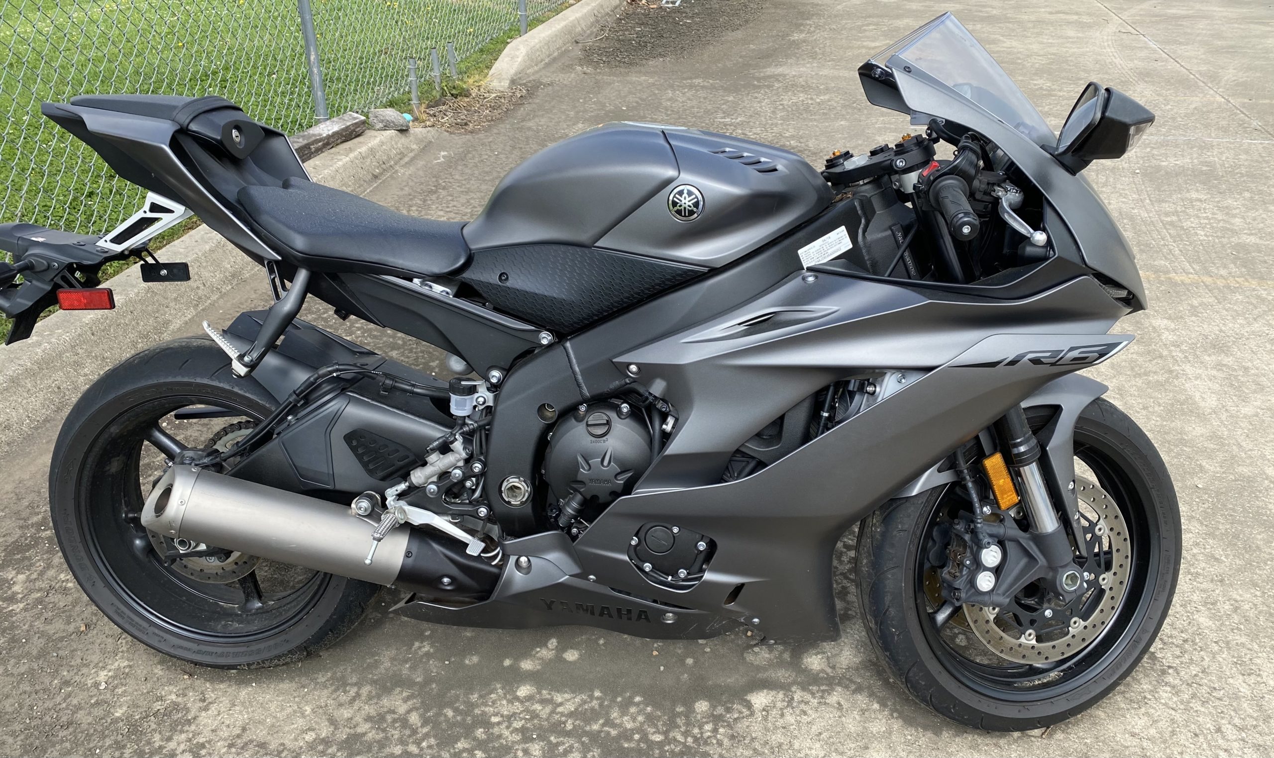 2019 yamaha r6 windscreen