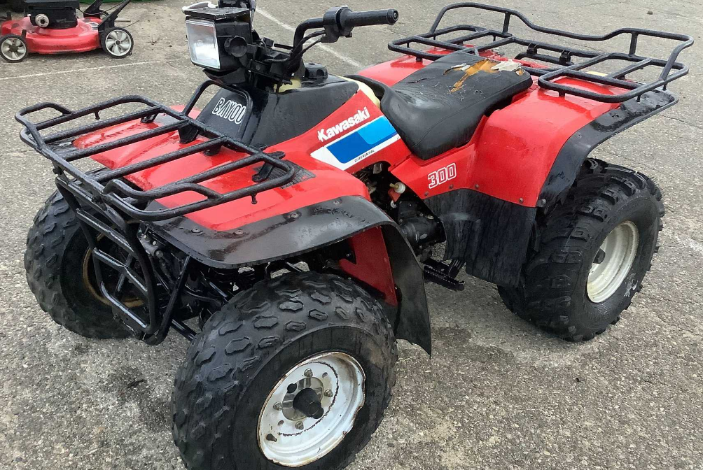 1987 Kawasaki KLF300-A ATV