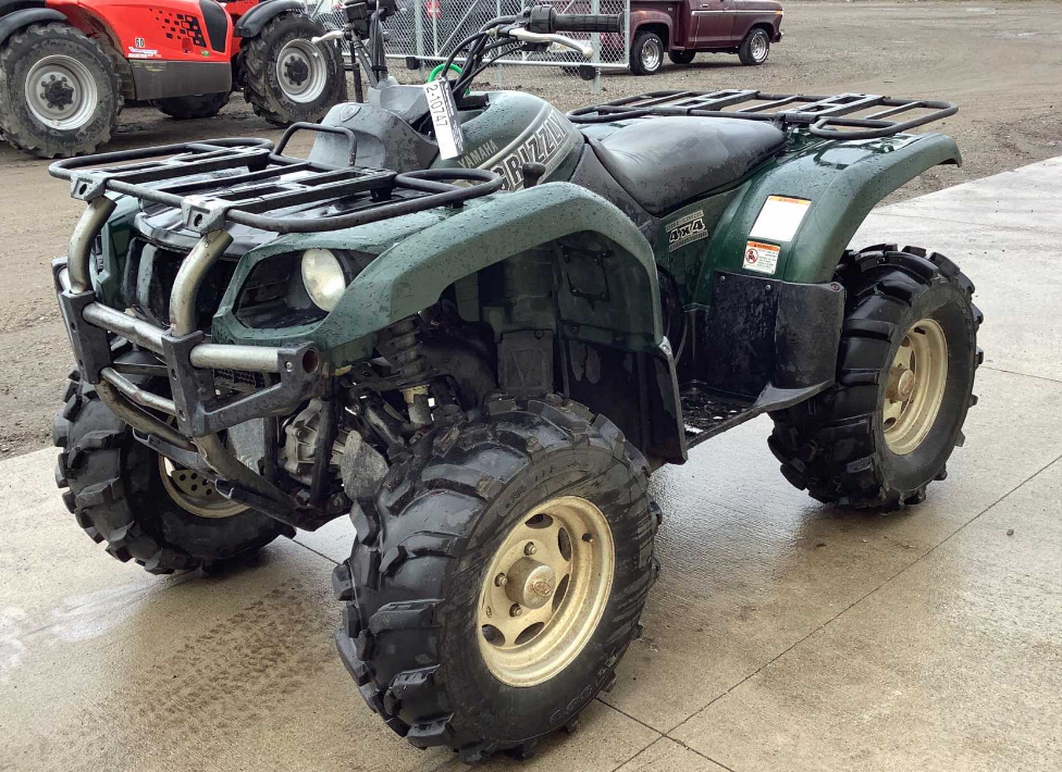 2002 YAMAHA 660 GRIZZLY ATV