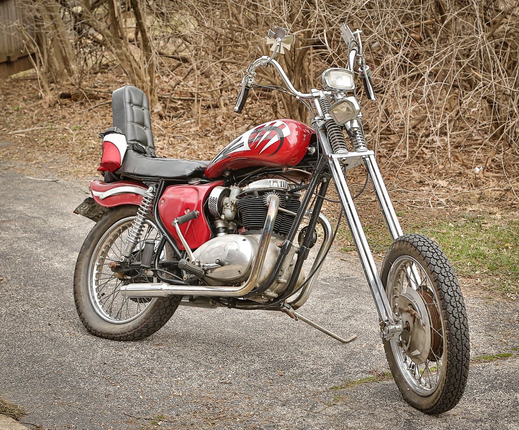 1968 BSA Chopper Motorcycle