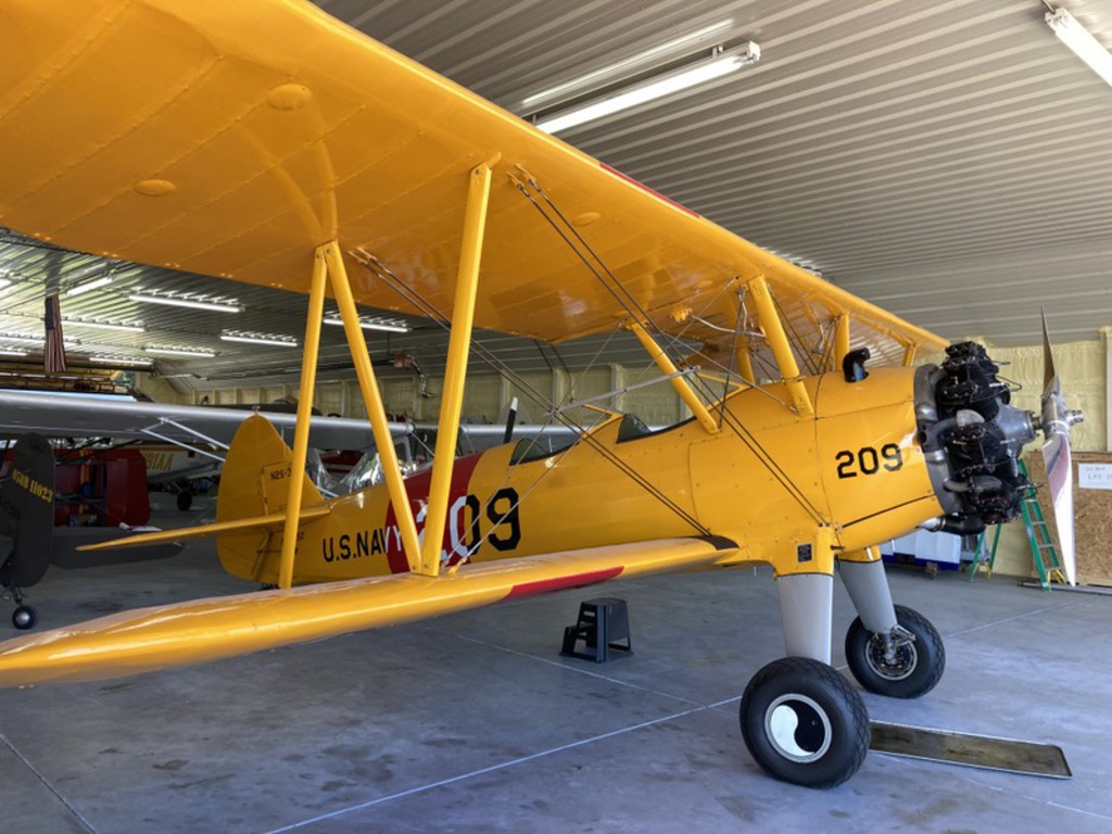 1941 Boeing Stearman A75-N1 Navy Trainer Bi-Plane