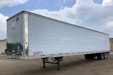 2001 Trailmobile 53’ Dry Van Semi Trailer