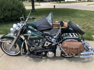 1951 Harley Davidson FLH Motorcycle