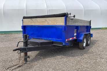 TOWMASTER T-9HD DUMP TRAILER WITH SCREEN COVER Tandem Axle