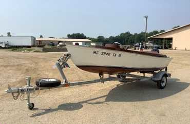 2008 ASSEMBLED Outboard Wood Boat