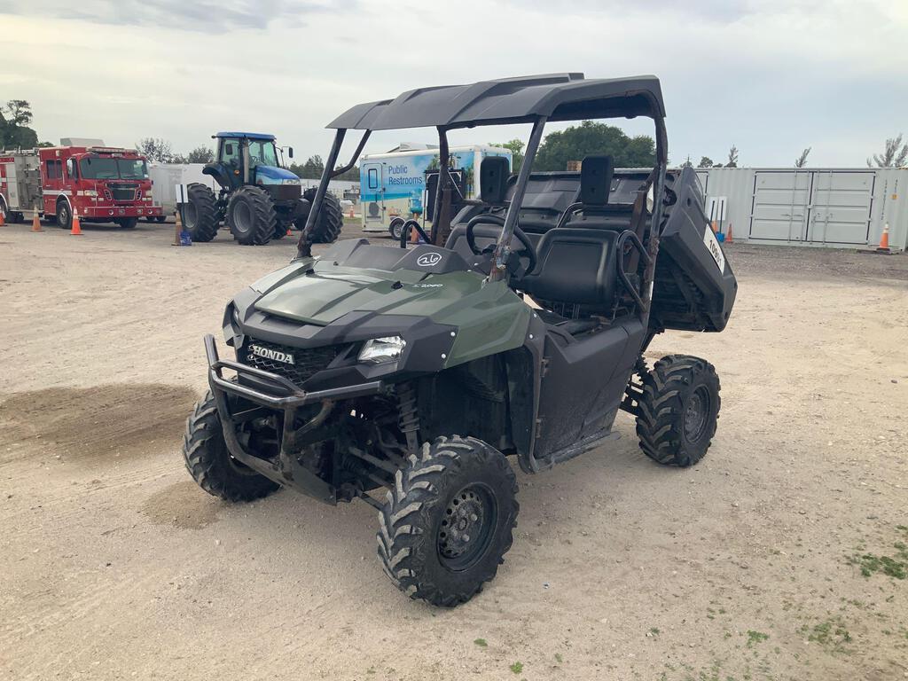 2019 Honda SXS700M2 Pioneer 4×4 Utility Dump Cart