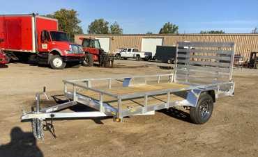 2022 Quality Steel and Aluminum Utility Trailer 12’