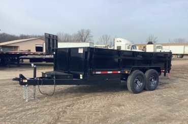 2022 Quality Steel CJ Heavy Hauler Dump Trailer 14’