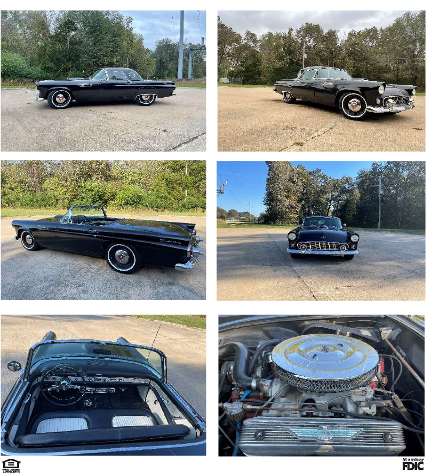 1955 Ford Thunderbird w/Removable Hard Top