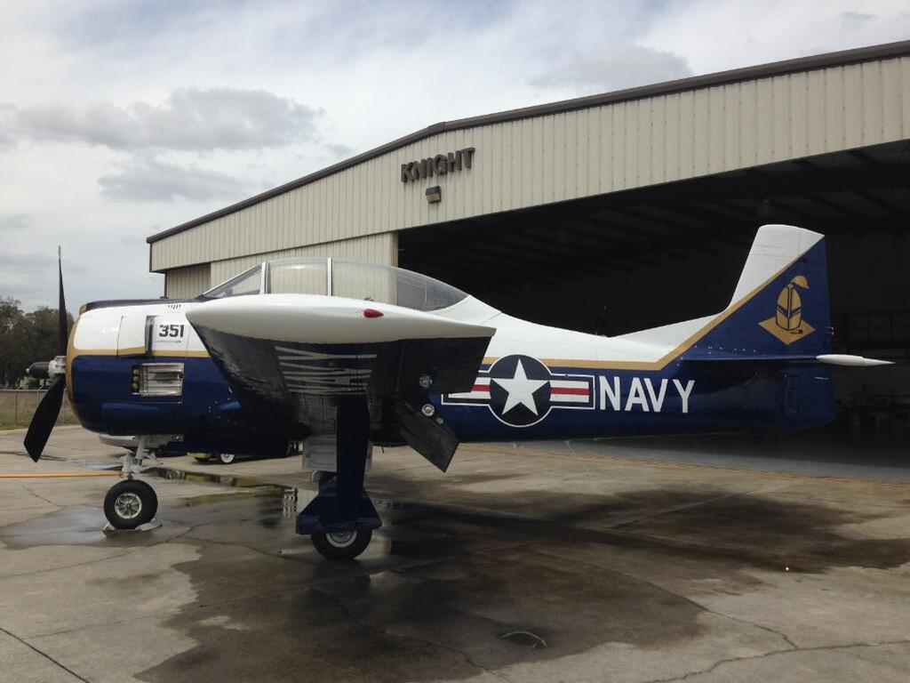 1951 NORTH AMERICAN T28-8 NAVY TRAINER