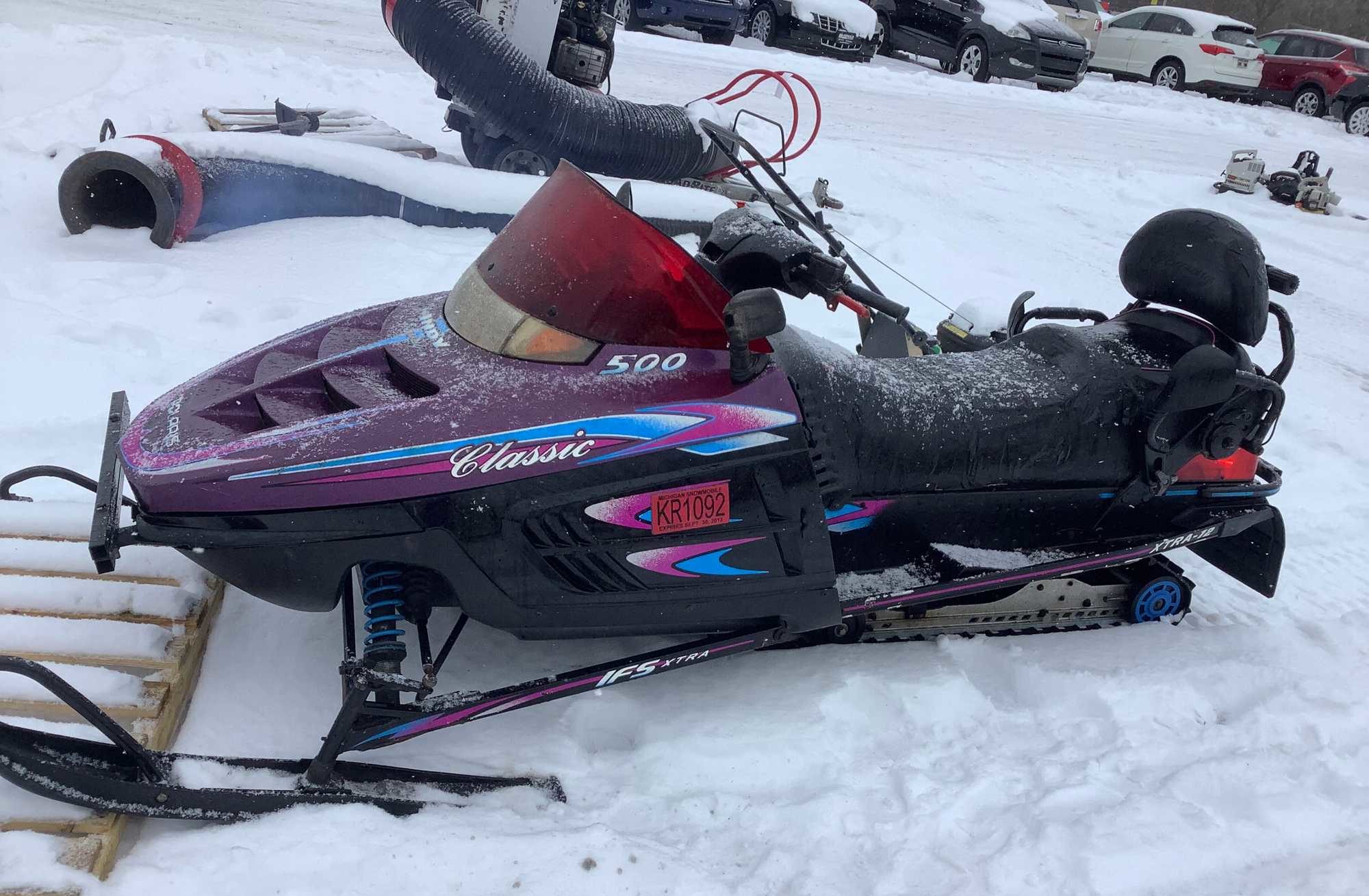 1998 Polaris Classic 500 Snowmobile Repo Finder