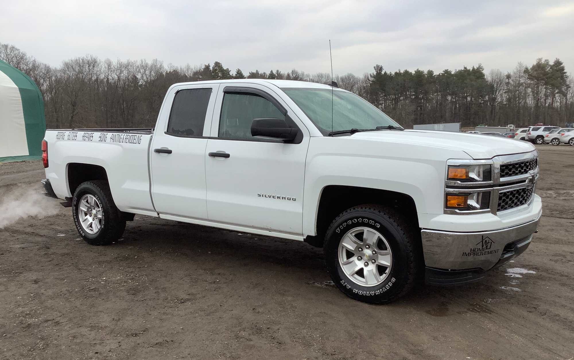 2014 Chevrolet Silverado LT Double Cab 4WD Extended Cab Pickup 4-DR