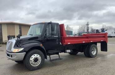 2012 International Dura Star 4300M7 16’ Dump Truck
