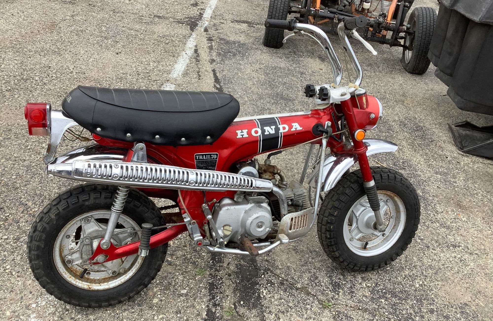 Honda 70 deals dirt bike 1970