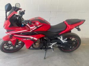 2017 Honda CBR500RH