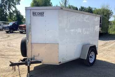 2019 Lark Single Axle Enclosed Trailer