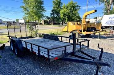 Tandem Axle Utility Trailer, Equipment Trailer