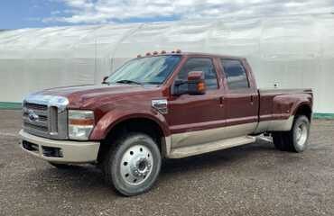 2008 Ford F450 SD LARIAT CREW CAB 4WD King Ranch