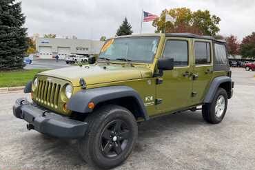2007 Jeep Wrangler Unlimited X 4WD Sport Utility 4-DR
