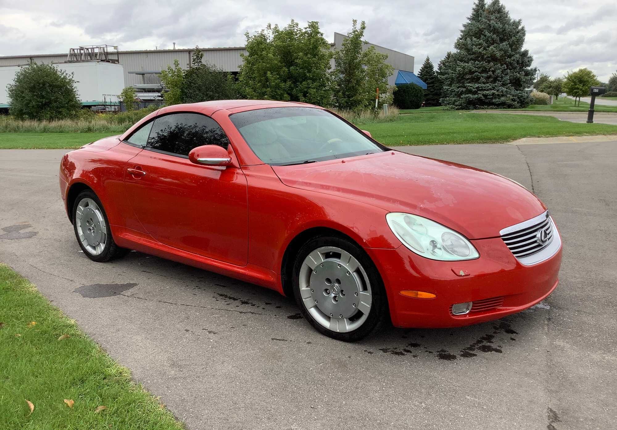 2002 Lexus SC 430 Convertible