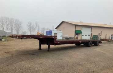 1976 Delta Step Deck Semi Trailer 2492