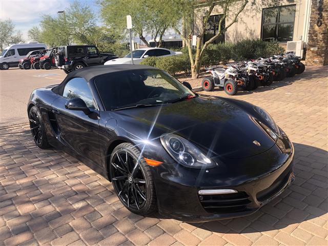2016 Porche Boxster Black Edition