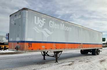 1999 Strick 53′ Dry Van Semi Trailer 1S12E9534XD447168