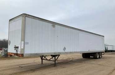 1995 Wabash Dry Van Semi Trailer 1JJV532T0TL347791