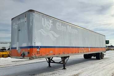 1999 Strick 53′ Dry Van Semi Trailer 1S12E9535XD447213