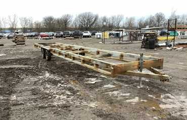 2012 HMDE Flatbed trailer