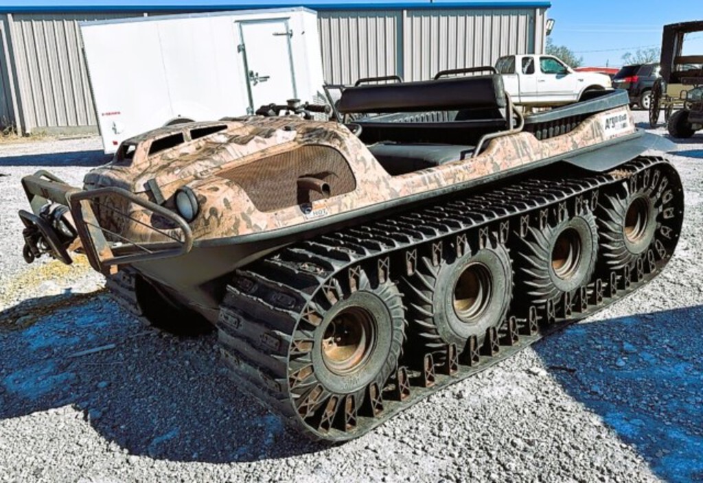 Argo 750HDi 8×8 amphibious vehicle