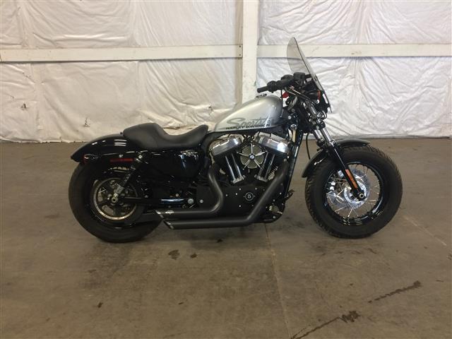 Garde-Boue Avant Court Pour Harley Sportster Forty-Eight 2010-2020 - Acier Noir Brillant