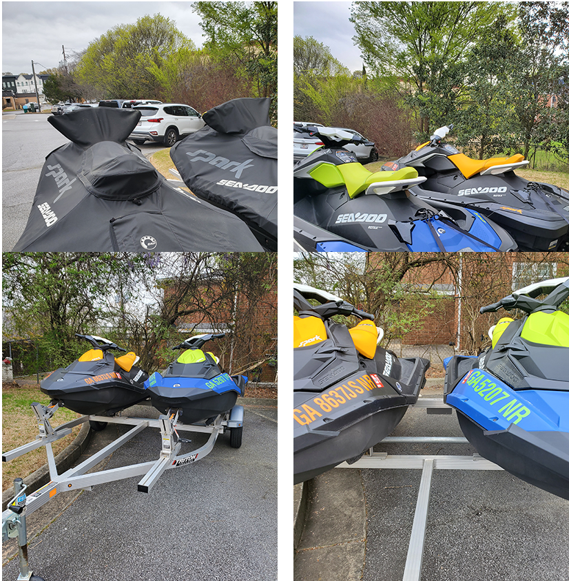 2021 Triton Trailer – SeaDoo PW Spark 2UP IBR