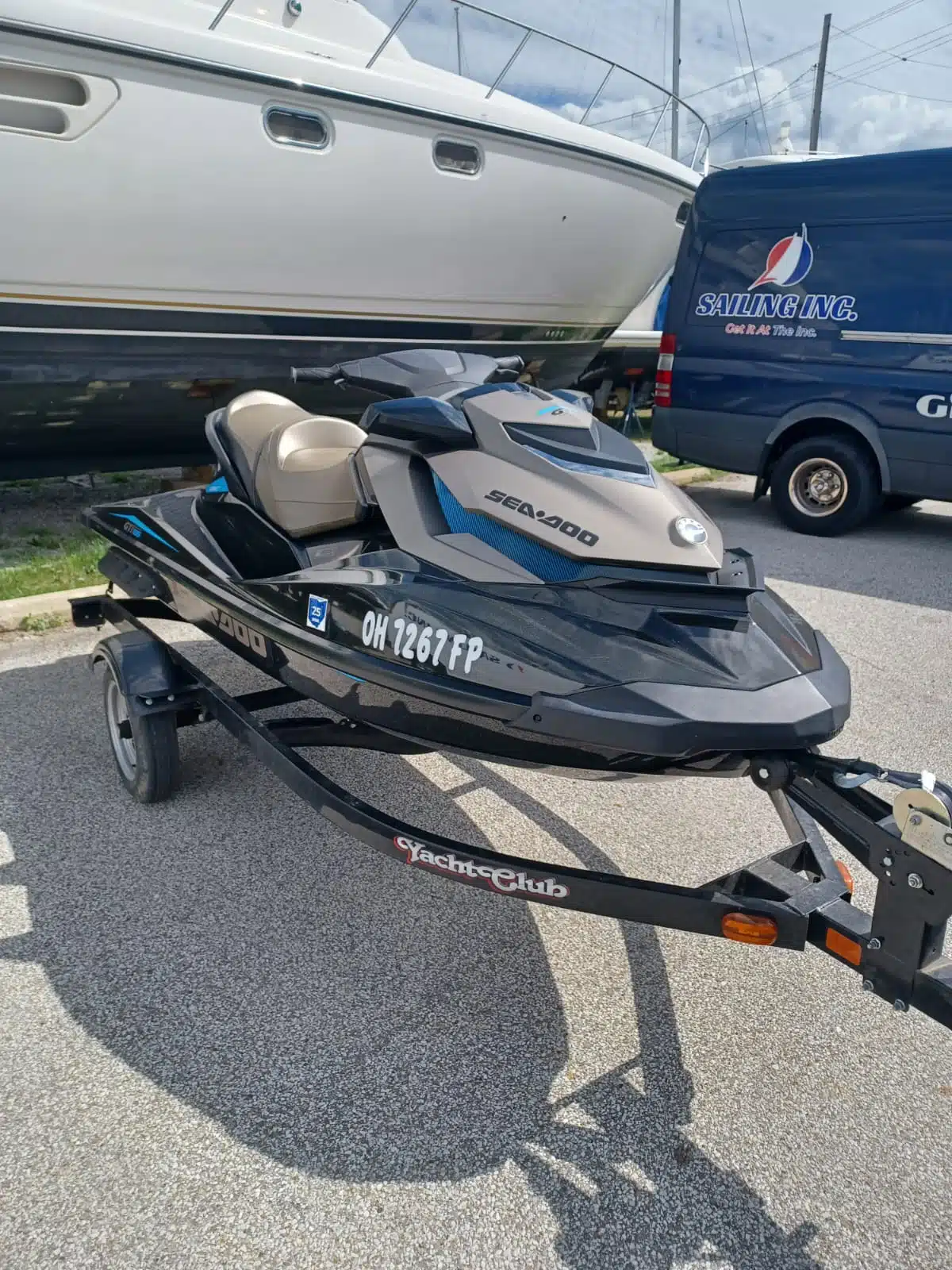 2016 Sea-Doo GTI Limited 155 with Trailer